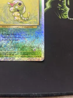 Caterpie 69/110 Reverse Holo Legendary Collection Pokemon Card HP CONDITION - Image 3