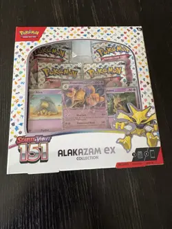 Pokemon 151 Alakazam EX Collection Box - Image 1