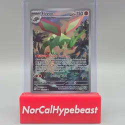 2025 Pokemon Phantasmal Flames TCG FLYGON 101/094 Full Art Illustration Rare B - Image 1