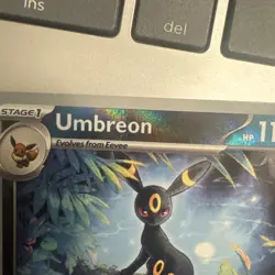 Pokemon TCG SV Promos (Gamestop Stamp) #130/197 Umbreon CREASE - Image 2