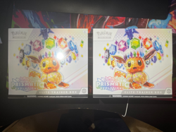 Pokemon TCG Prismatic Evolutions Elite Trainer Box, Lot of 2, Tears PLZ See Pic - Image 1