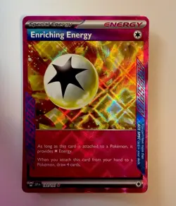 Pokemon TCG - Enriching Energy 191/191 Surging Sparks ACE SPEC Rare English Holo - Image 1