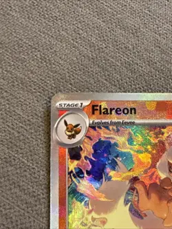 Flareon 13/131 Pokemon TCG S&V Prismatic Evolutions Pokeball Rare Holo NM - Image 2