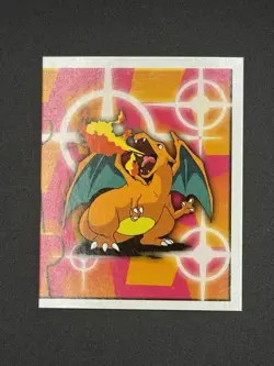 Pokemon Stickers - Merlin - Nintendo - Charizard #180 - Series 1 - Image 1