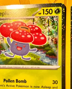 Vileplume Promo W/Swirl Oddish & Gloom Phantasmal Flames Cosmos HOLO Pokemon TCG - Image 4