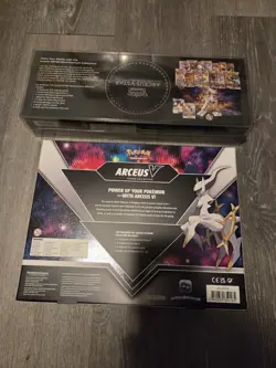 Arceus VSTAR Ultra Premium Collection + Arceus V Figure Collection Boxes Sealed - Image 2