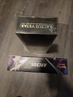 Arceus VSTAR Ultra Premium Collection + Arceus V Figure Collection Boxes Sealed - Image 4