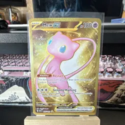 Pokemon TCG Mew ex 205/165 Scarlet & Violet 151 Double Rare Full Art Holo - Image 1