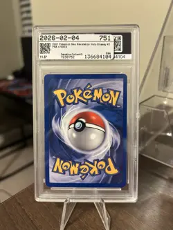 Pokemon TCG Blissey Neo Revelation 02/64 Holo Rare Unlimited PSA 4 English - Image 2