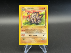 Graveler - 1st Edition - 37/62 Fossil Set - Pokemon TCG - 1999 - Image 1