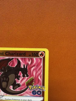 Pokemon TCG Shiny Radiant Charizard 011/078 Rare Pokemon GO NM 2326 - Image 3