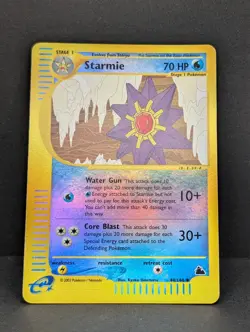 Starmie - 44/144 - Rare - Reverse Holo Pokemon TCG - Skyridge Nintendo LP+ - Image 3