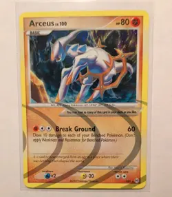 Pokemon TCG Arceus AR8 Reverse Holo - Image 1