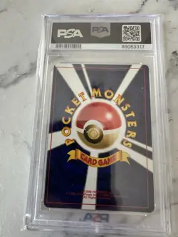 PSA Graded NM-MINT 8 2000 Japanese Pokemon Neo 2 Umbreon Moonbreon RARE Holo 197 - Image 5