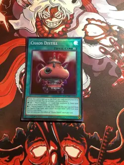 x1 Chaos Distill - MZMU-EN026 - Super Rare - 1st Edition Yu-Gi-Oh! M/NM - Image 1