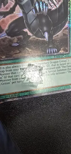 RA04-EN255 The Fang of Critias - Quarter Century Secret Rare - Yu-Gi-Oh! - Image 2