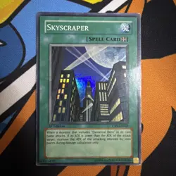Skyscraper CRV-EN048 Super Rare 1st Edition YuGiOh! HP - Image 1