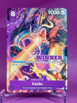 One Piece English P-010 Kaido Winner Pack Vol.5 Promo - Image 1