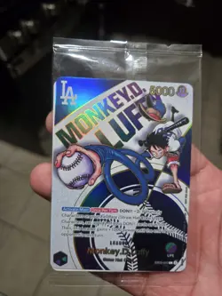 SEALED DODGERS X ONE PIECE CARD - Image 4