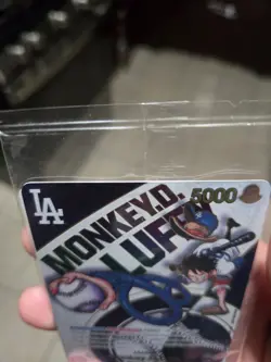 SEALED DODGERS X ONE PIECE CARD - Image 5