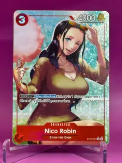 Nico Robin Parallel ST21-010 Starter Deck EX Gear 5 One Piece English Full Art - Image 2