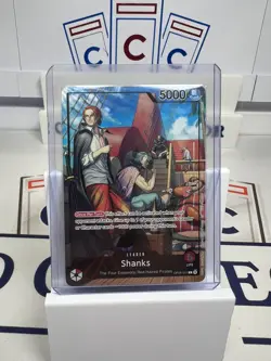 Shanks 2025 PSA Magazine Promo One Piece Promotion Cards OP09-001 - Image 1