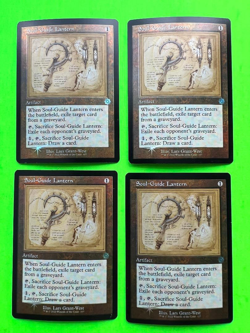 MTG The Brothers' War ( Soul-Guide Lantern ) Schematic FOIL Retro 4 Cards #117 - Image 1