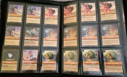 DISNEY LORCANA TCG RARE, SUPER RARE & LEGENDARY RARE LOT OF 368 CARDS + BINDER - Image 3