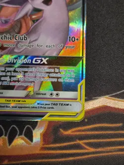 Pokemon Espeon & Deoxys GX TAG TEAM Ultra Rare 72/236 SM-Unified Minds Holo Card - Image 2