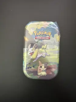 Pokemon Trading Card Game: Galar Pals Mini Tin Yamper & Morpeko Factory Sealed - Image 1