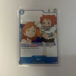 One Piece TCG- Girl - OP14 Pre Release Promo Card - RARE - Image 1