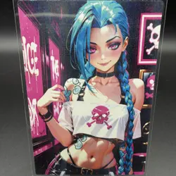 Jinx Anime Waifu Card Doujin ACG Goddess Holo - Image 2