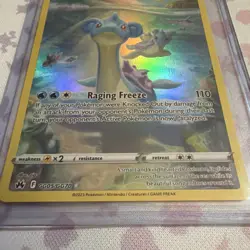 Pokemon Card Lapras GG05/GG70 Crown Zenith Full Art Holo Illustration Rare NM - Image 5