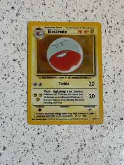 Pokemon TCG English LP Electrode 2/64 Jungle Holo Rare Card *No Symbol Error*! - Image 1