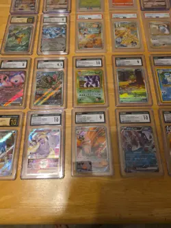 Pokemon CGC/PSA Graded 25 Card Lot. Vintage And Modern Lot Comes With All Shown. - Image 5