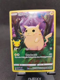Pikachu 005/025 Celebrations Full Art Ultra Rare Holo Pokemon Card Near Mint - Image 1