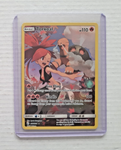 Pokemon TCG Cosmic Eclipse - Torkoal 237/236 Holo Secret Rare Card (2019) LP - Image 3