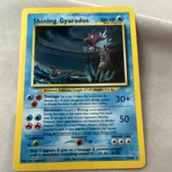 Pokemon Shining Gyarados 65/64 Neo Revelation Holo 100 HP English Card - Image 1