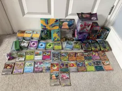 Pokemon TCG Mixed Bundle Job Lot of 700 Cards inc Holos, Reverse, EXs, Arts - Image 1