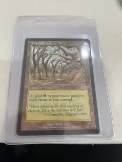 Gaea's Cradle Urza's Saga Regular Card MTG Magic the Gathering - Image 1