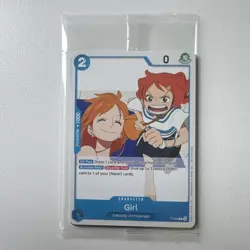 One Piece Promo Card P-096 Girl Nami Sealed Promo - Image 3