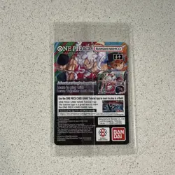 Bandai Namco One Piece Monkey.D.Luffy US Voyage Promo Foil Character Card - Image 2