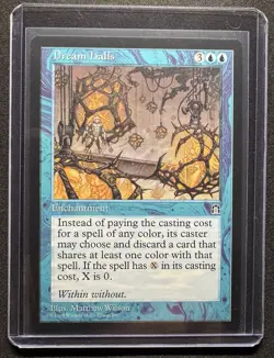 Rare Dream Halls MTG Near Mint NM Condition Stronghold Enchantment Card - Image 1