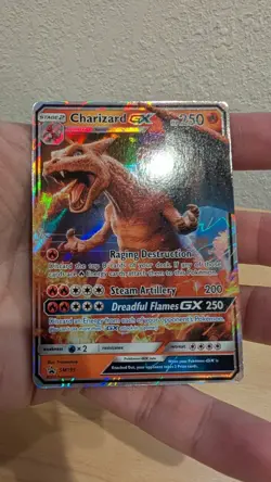 Charizard GX SM195 Holo Pokemon Card Detective Pikachu Promo NM - Image 3