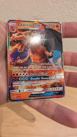 Charizard GX SM195 Holo Pokemon Card Detective Pikachu Promo NM - Image 4