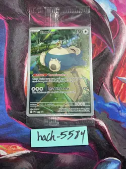 Sealed 2023 Snorlax 051 Scarlet And Violet 151 Black Star Promo Pokemon Card - Image 1