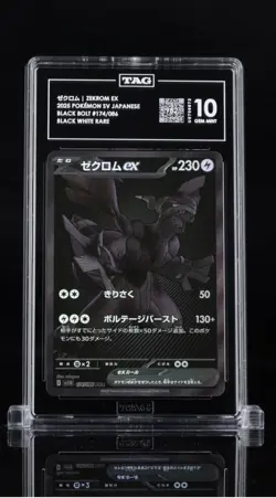 TAG 10 Zekrom ex BWR 174/086 Black Bolt sv11B Pokemon Card Japanese 2025 GM - Image 1