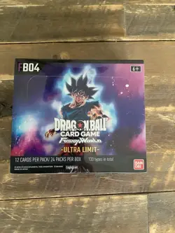 Dragon Ball Super Card Game Fusion World FB04 Ultra Limit Booster Box Sealed - Image 1
