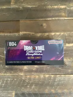 Dragon Ball Super Card Game Fusion World FB04 Ultra Limit Booster Box Sealed - Image 2