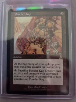 Powder Keg MTG Urza's Destiny 1999 Magic Card - Image 1